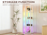 Bathroom Storage Cabinet-White 00838224