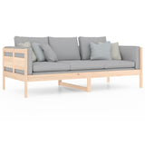 ZNTS Day Bed without Mattress Solid Wood Pine 90x200 cm 820297