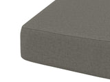 4-Piece Seat Cushions SOEST 4 pcs 100% Polyester Grey 945244
