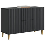 Sideboard with Drawer Black 89 x 34.5 x 60 cm Engineered Wood 894656