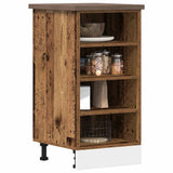 Bottom Cabinet Riga Old Wood 40x44.5x81.5 cm Engineered Wood 854209