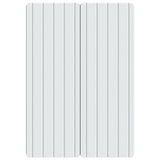 Wall-Mounted Cabinet White 66 x 34.5 x 92 cm Engineered Wood 898225