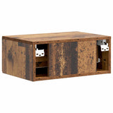 Wall-Mounted Bedside Cabinet 2 pcs Old Wood 49 x 34.5 x 20 cm 899142