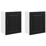 Dishwasher Panel Kalmar 2 pcs Black Oak 50 x 31 x 60 cm 8003788
