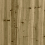 Garden Planter 50x50x72.5 cm Impregnated Wood Pine 3282578
