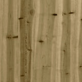 Garden Planter 50x50x72.5 cm Impregnated Wood Pine 3282578