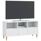 TV Cabinet with Drawer White 102 x 34.5 x 50 cm Engineered Wood 894675