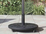 Parasol Base 15.25 kg Black Iron Circular 42002565