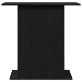 Aquarium Stand Black Oak 75x36x72.5 cm Engineered Wood 862158
