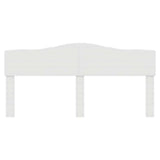 Headboard Gloss White Engineered wood 888632