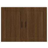 Kitchen Wall Cabinet Porto Brown Oak Engineered Wood 854074