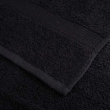 Guest Towel SOLUND 25 pcs Black 100 x 150 cm 550 gsm 42007971