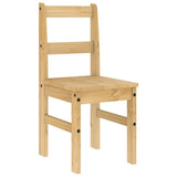 5 Piece Dining Set Panama Solid Wood Pine 3345188