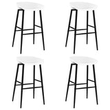 5 Piece Bar Set White 3057410