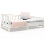Pull-out Day Bed without Mattress White 2x cm 820747