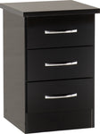 ZNTS Nevada 3 Drawer Bedside 100-103-089