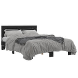 Bed Frame without Mattress Black 140x200 cm 3280147
