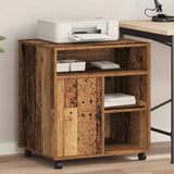 Printer Stand Old wood 60 x 50 x 67 cm Engineered wood 862282