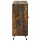 Sideboard Smoked Oak 89 x 34.5 x 80 cm Engineered Wood 895570