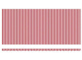 Retractable Awning Red and White 500 x 350 cm 3331497