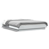 Bed Frame without Mattress White 140x200 cm 3281189