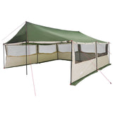 Family Tent Green 600 x 400 x 268 cm Polyester and Steel 42028603