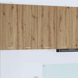 Hanging Cabinet Artisan Oak 80 x 31 x 80 cm Engineered Wood 884289