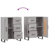 Sideboard Grey Sonoma 69.5x34x90 cm Engineered Wood 830290