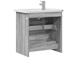 Bathroom Furniture Set Grey Sonoma 61 x 40 x 84.5 cm 3404371