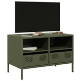 TV Cabinet Olive Green 68x39x43.5 cm Cold-rolled Steel 851320