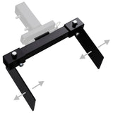Snow Plow Adapter for Lawn Mower Black 146893