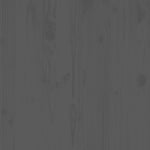Garden Corner Sofas 2 pcs Grey Solid Wood Pine 805677