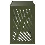 Air Conditioner Cover Olive Green 90 x 40 x 60 cm Steel 8014097