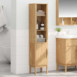 Bathroom Tall Cabinet FLORO Wax Brown 35 x 30 x 160 cm 42011239