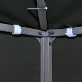Gazebo Cover Canopy Replacement 310 g / m Dark Grey 3 x 3 m 40878
