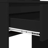 Bedroom Dressing Tables with Drawer Black 80 x 39.6 x 135 cm 888978