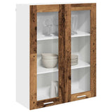 Hanging Cabinet Old Wood 80 x 31 x 100 cm Engineered Wood 884400