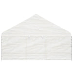 Gazebo with Roof White 6.69x5.88x3.75 m Polyethylene 3155495