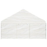 Gazebo with Roof White 6.69x5.88x3.75 m Polyethylene 3155495
