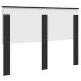 Headboard Black Oak 100 cm Engineered Wood 887616