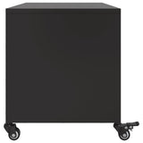 TV Cabinet Black 68x39x43.5 cm Steel 846638