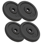 ZNTS Weight Plates 4 pcs 4x5 kg Cast Iron 91392