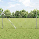 Welded Wire Fence with Spikes 25 x 1 m 3351224