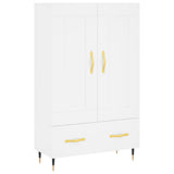 Highboard White 69.5x31x115 cm Engineered Wood 830300