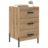Bedside Cabinet Artisan Oak 40 x 40 x 66 cm Engineered Wood 882126