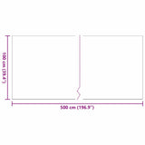 Artificial Grass 500 x 100 x 3 cm PP & PE 42006436