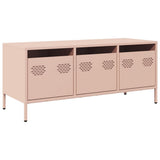 TV Cabinet Pink 101.5x39x43.5 cm Cold-rolled Steel 851227