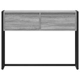 End Table Grey Sonoma 100 x 36 x 75 cm Engineered Wood 886699