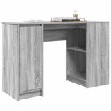 Desk Grey Sonoma 120x42x76 cm Engineered Wood 861819