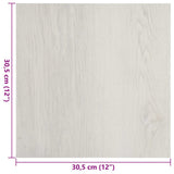 Self-adhesive Flooring Planks 55 pcs PVC 5.11 m Beige 324654